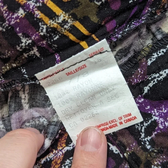 Vintage A line skirt - Size 7/8 - Picture 5 of 5